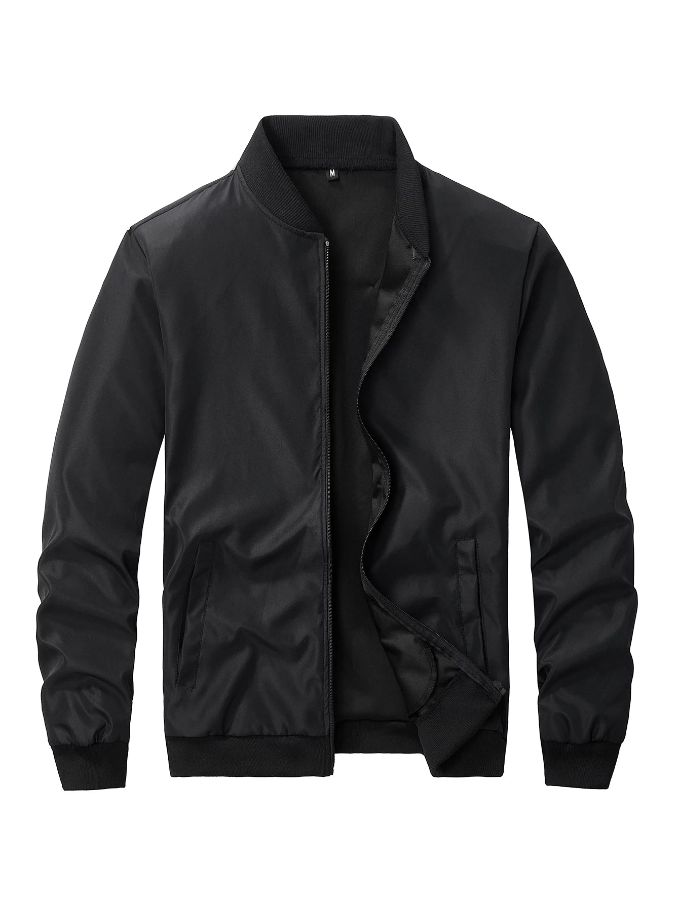Men’s Casual Zip-Up Baseball Jacket