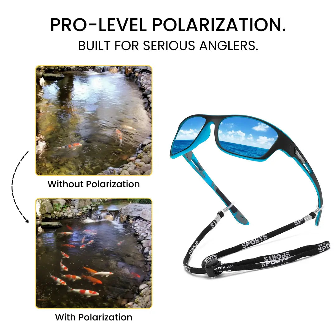 CrownCast™ – Polarized Fishing Glasses