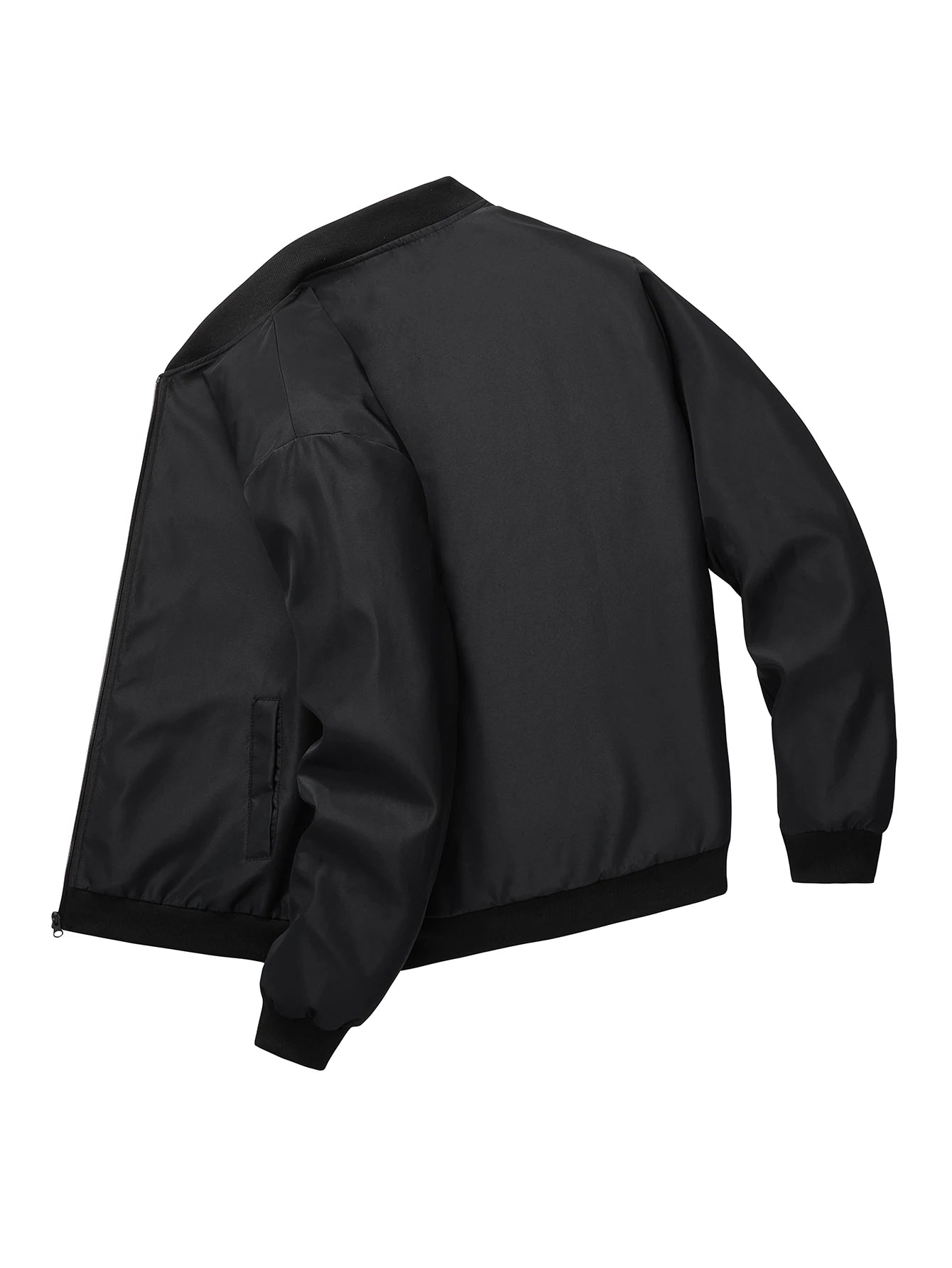 Men’s Casual Zip-Up Baseball Jacket